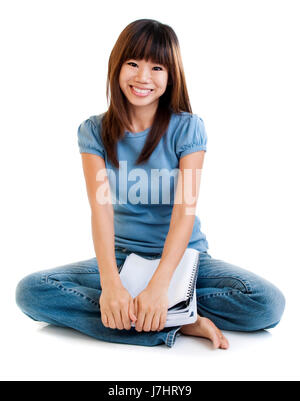 Frau Studie Menschen Menschen Menschen folk Personen menschlicher Mensch lachen Stockfoto