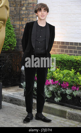 BAFTA Television Craft Awards 2017 statt in der Brauerei - Ankünfte Featuring: Alex Lawther Where: London, Vereinigtes Königreich bei: 23. April 2017 Credit: WENN.com Stockfoto