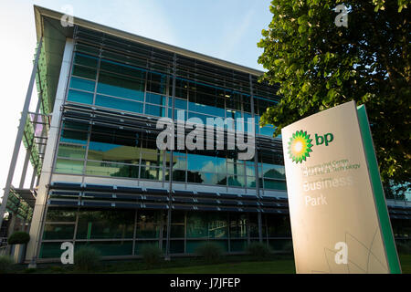 Die Sunbury Business Park Büros der BP PLC an der Sunbury Business Park, Sunbury on Thames. Middlesex. GROßBRITANNIEN (87) Stockfoto