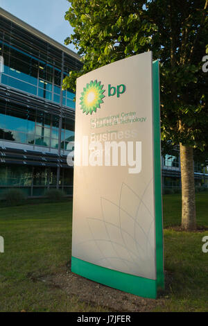 Die Sunbury Business Park Büros der BP PLC an der Sunbury Business Park, Sunbury on Thames. Middlesex. GROßBRITANNIEN (87) Stockfoto