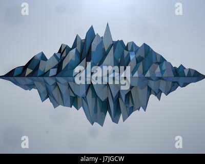 Abstrakte polygonalen Hintergrund Stockfoto