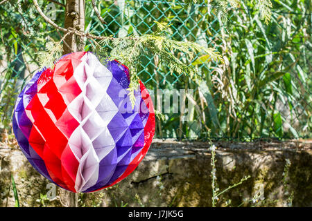 Attribute und Zeichen des 4. Juli in Portugal im Jahr 2016 Stockfoto