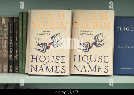 Autor Colm Toibin Buch Das Haus der Namen Stockfoto