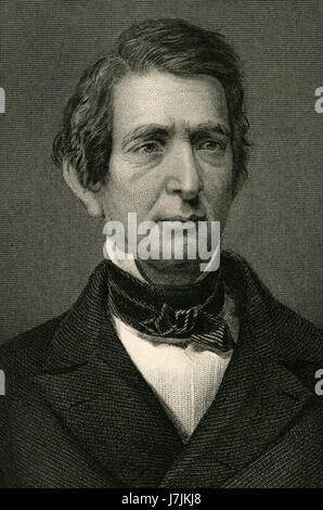 Antike c1860 Gravur, Seward. Seward (1801-1872) war United States Secretary Of State von 1861 bis 1869, und diente früher als Gouverneur von New York und Senator der Vereinigten Staaten. QUELLE: ORIGINAL GRAVUR. Stockfoto