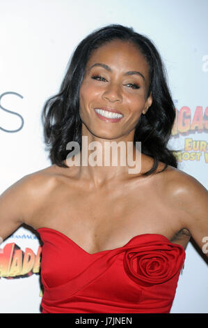 Jada Pinkett Smith besucht das Screening von Madagascar 3: Europas Most Wanted moderiert von Capri Sonne Super V und Mütter bei Paramount Bilder Screening Room in New York City. 8. Juni 2012... Bildnachweis: Dennis Van Tine/MediaPunch Stockfoto