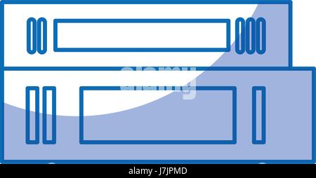 Text-Bücher-Bibliothek-Symbol Stock Vektor