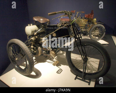 1900 de Dion-Bouton Tricycle Stockfoto