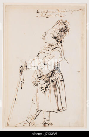 Clemens August von Haxthausen 1782 von Tobias Sergel Stockfoto