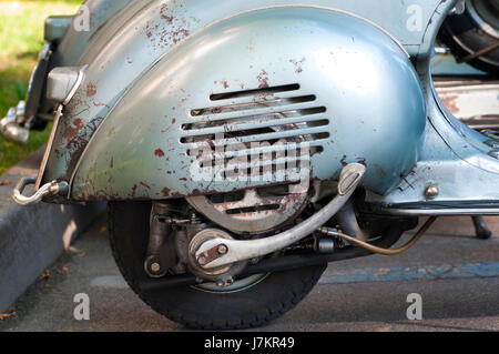 Italien, Roller Vespa Vintage Motor Stockfoto