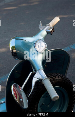 Italien, Roller Vespa Vintage Lenker Stockfoto