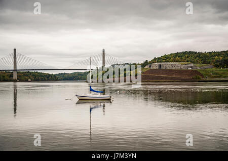 Penobscot-Narrows-Brücke Stockfoto