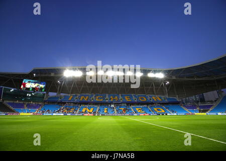 Incheon, Südkorea. 25. Mai 2017. Incheon-Stadion Fußball: 2017 FIFA U-20 WM Gruppe F match zwischen USA 1-0 Senegal im Incheon-Stadion in Incheon, Südkorea. Bildnachweis: Sho Tamura/AFLO SPORT/Alamy Live-Nachrichten Stockfoto