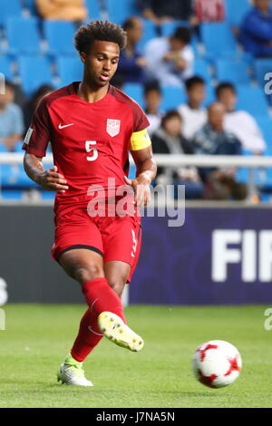 Incheon, Südkorea. 25. Mai 2017. Erik Palmer Brown (USA) / Fußball: 2017 FIFA U-20 WM Gruppe F-match zwischen USA 1-0 Senegal im Incheon-Stadion in Incheon, Südkorea. Bildnachweis: Sho Tamura/AFLO SPORT/Alamy Live-Nachrichten Stockfoto