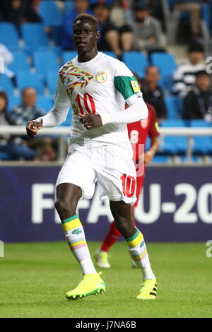 Incheon, Südkorea. 25. Mai 2017. Aliou Badji (SEN) Fußball: 2017 FIFA U-20 WM Gruppe F-match zwischen USA 1-0 Senegal im Incheon-Stadion in Incheon, Südkorea. Bildnachweis: Sho Tamura/AFLO SPORT/Alamy Live-Nachrichten Stockfoto