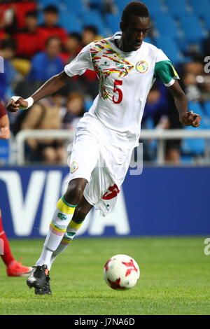 Incheon, Südkorea. 25. Mai 2017. Ousseynou Cavin Diagne (SEN) Fußball: 2017 FIFA U-20 WM Gruppe F-match zwischen USA 1-0 Senegal im Incheon-Stadion in Incheon, Südkorea. Bildnachweis: Sho Tamura/AFLO SPORT/Alamy Live-Nachrichten Stockfoto