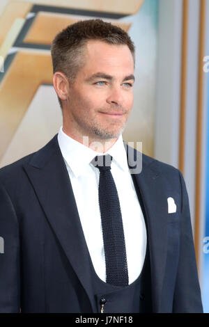 Los Angeles, CA, USA. 25. Mai 2017. LOS ANGELES - 25 Mai: Chris Pine bei der '' Wonder Woman'' Los Angeles Premiere im Pantages Theater am 25. Mai 2017 in Los Angeles, CA-Credit: Kay Blake/ZUMA Draht/Alamy Live-Nachrichten Stockfoto