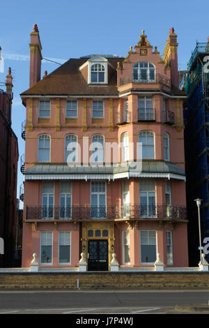 2 König Gärten, Hove (NHLE Code 1205945) (April 2013) Stockfoto