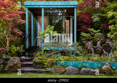 RHS Chelsea Flower Show 2017 Schaugärten Stockfoto