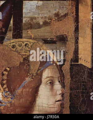 Antonello da Messina, ein italienischer Renaissancemaler, bekannt für seinen detaillierten und realistischen Stil, der einen bedeutenden Einfluss auf die spätere italienische Kunst hatte. Dieser Verweis kann auf eines seiner berühmten Werke oder eine bestimmte Ausstellung verweisen. Stockfoto