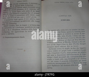 Dalla Terra Alla Luna Pag. 110 111 Stockfoto