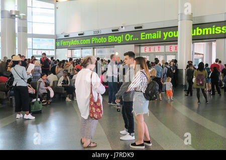 Staten Island Ferry Building Terminal, Manhattan, NYC, USA Stockfoto