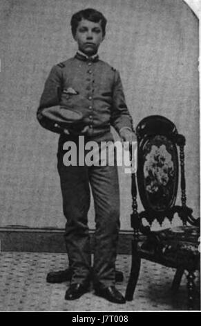 Cadet L. Frank Baum aus dem Jahre 1868 Stockfoto