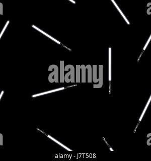 Lichtschwert nahtlose Muster Stock Vektor