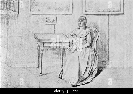 ChristianeVulpiusImJaegerhausGoethesWohnungInWeimarS127 Stockfoto