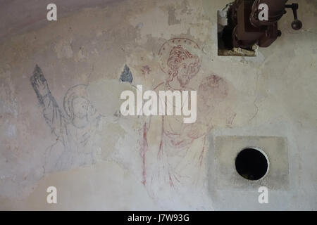 Kaplans Zimmer Lacock Abbey Wiltshire, England DSC00849 Stockfoto