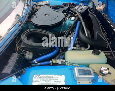 1976 AMC Pacer DL Coupé blau weißen 2014 AMO NC 15 Stockfoto