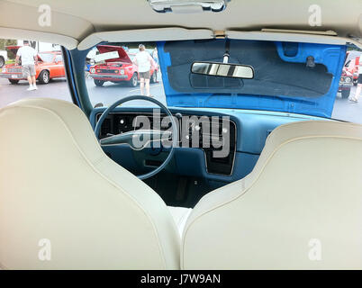 1976 AMC Pacer DL Coupé blau weißen 2014 AMO NC 11 Stockfoto