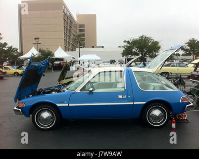 1976 AMC Pacer DL Coupé blau weißen 2014 AMO NC 09 Stockfoto