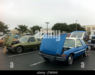 1976 AMC Pacer DL Coupé blau weißen 2014 AMO NC 16 Stockfoto