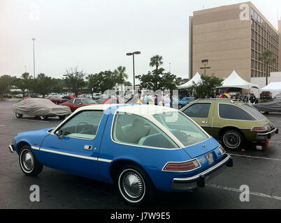 1976 AMC Pacer DL Coupé blau weißen 2014 AMO NC 18 Stockfoto