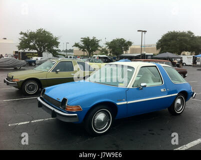 1976 AMC Pacer DL Coupé blau weißen 2014 AMO NC 17 Stockfoto