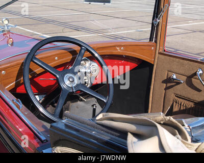 1930 Ford A, niederländischer Lizenz Registratoin AH 89 68, pic2 Stockfoto