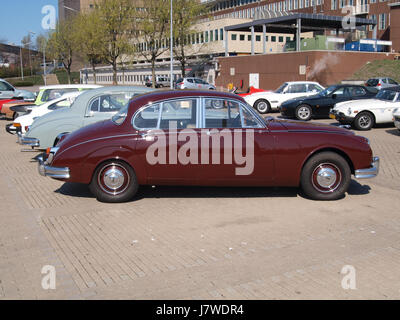 1967 Jaguar MARK 2 3,4 L, niederländischer Lizenz Registrierung 96 50 DE, pic2 Stockfoto