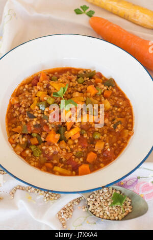 Buchweizengrütze Stockfoto