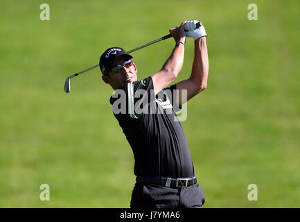 Spaniens Pablo Larrazabal tagsüber zwei 2017 BMW PGA Championship in Wentworth Golf Club, Surrey. PRESSEVERBAND Foto. Bild Datum: Freitag, 26. Mai 2017. Vgl. PA Geschichte GOLF Wentworth. Bildnachweis sollte lauten: Adam Davy/PA Wire. Einschränkungen: Nur zur redaktionellen Verwendung. Keine kommerzielle Nutzung. Stockfoto