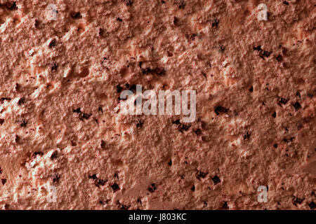 Textur des Eis Beeren hautnah. Ansicht von oben. Horizontale Komposition. Stockfoto