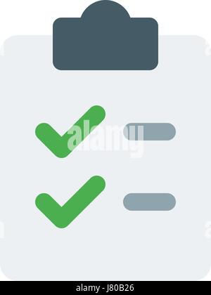 Einkaufsliste Stock Vektor