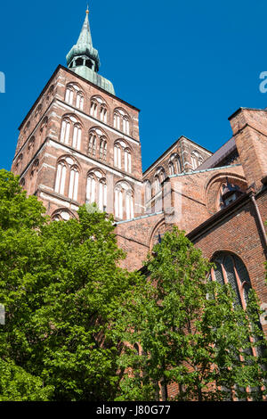 Nikolaikirche, Stralsund, Mecklenburg-Vorpommern, Deutschland Stockfoto