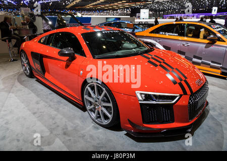 Genf, Schweiz - 8. März 2017: Audi TT Sportwagen auf der 87. Genfer Autosalon vorgestellt. Stockfoto