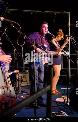 Carter County erklingt in Christchurch Music Festival 2015 Stockfoto