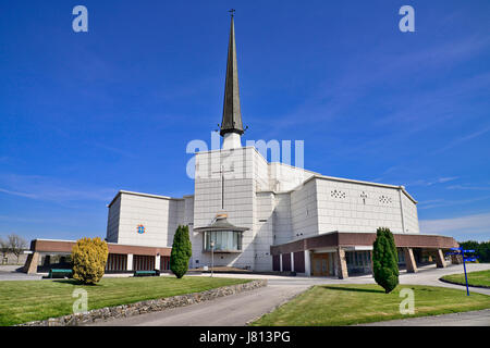 Irland, County Mayo, Knock-Schrein, klopfen Basilika. Stockfoto