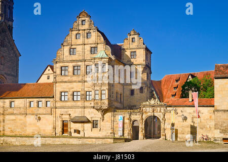 Deutschland, Bayern, Bamberg, Alte ebenso oder alten kaiserlichen Hof. Stockfoto