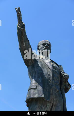 Memento Park, Budapest, Ungarn. Statue von Lenin. Stockfoto