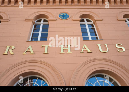 Deutsche Rathaus Stockfoto