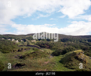 Carrowkeel megalithische Friedhof - Sligo, Irland Stockfoto