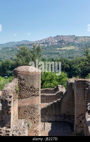 Hadrians Villa (Villa Adriana), Tivoli, Italien Stockfoto